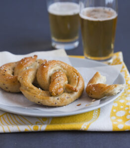 Grainy Mustard Soft Pretzels Recipe